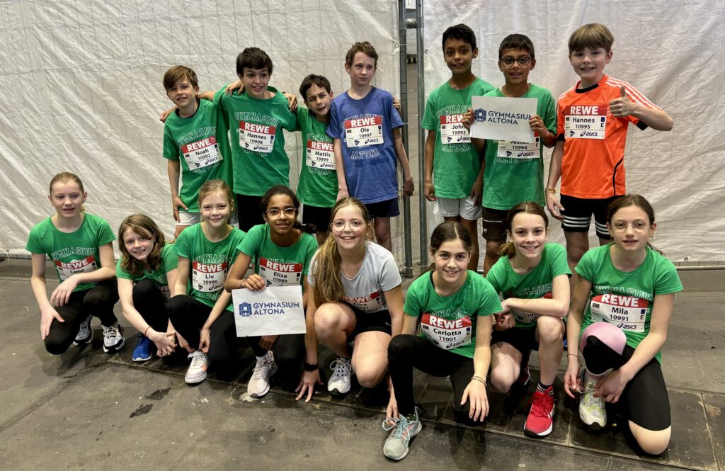 Am 27. April fand unmittelbar vor dem Hamburg Marathon das „Zehntel“ statt – und Kinder der 5c waren dabei!