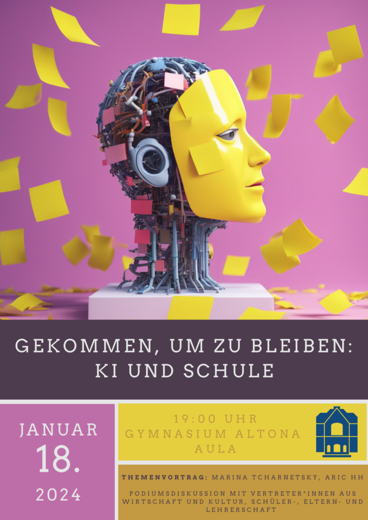 Im Rahmen der KI-Woche beschäftigen wir uns vom 15.-19. Januar mit dem Thema Künstliche Intelligenz und bieten eine besondere Abendveranstaltung an.